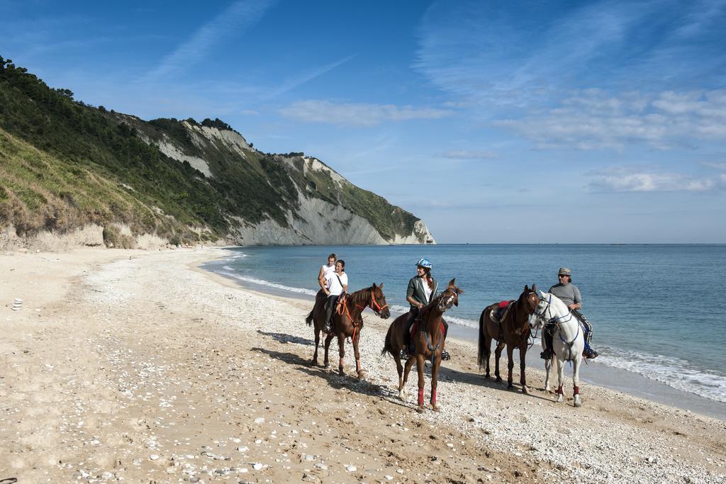 Вилла Rustico Del Conero Камерано Экстерьер фото